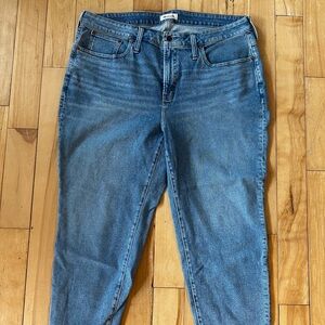 Madewell Curvy Mom Jean